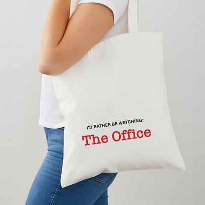 I'd Rather Be Watching The Office Shoulder Bag