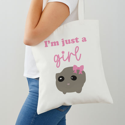 I'm Just A Girl Shoulder Bag