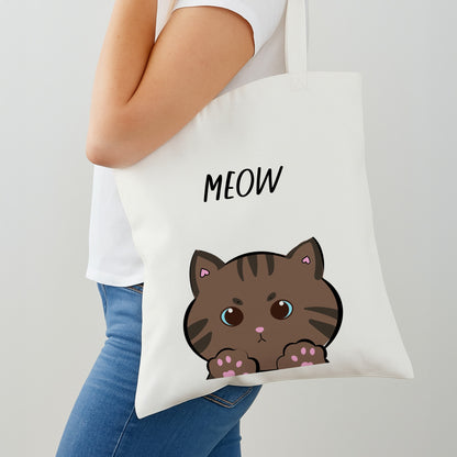 Meow Purple - Cats Shoulder Bag
