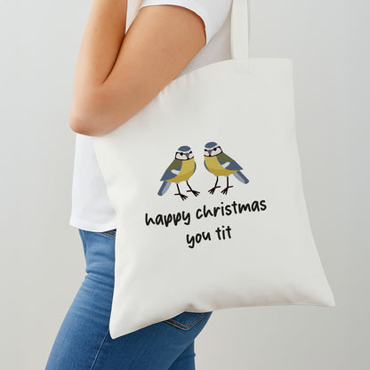 Happy Christmas You Tit - Christmas Shoulder Bag