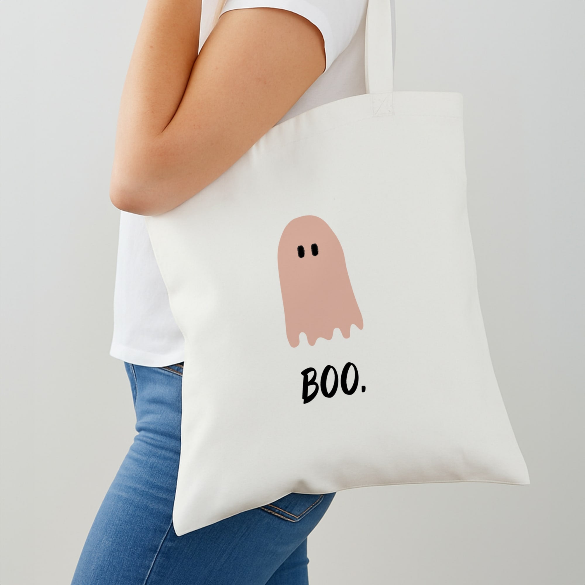 Boo - Ghost Halloween Shoulder Bag