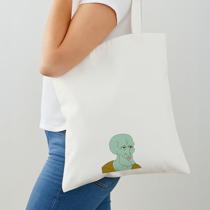Muscly Squidward Shoulder Bag
