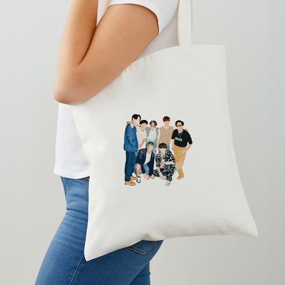 Casual K-Pop Band Band Shoulder Bag