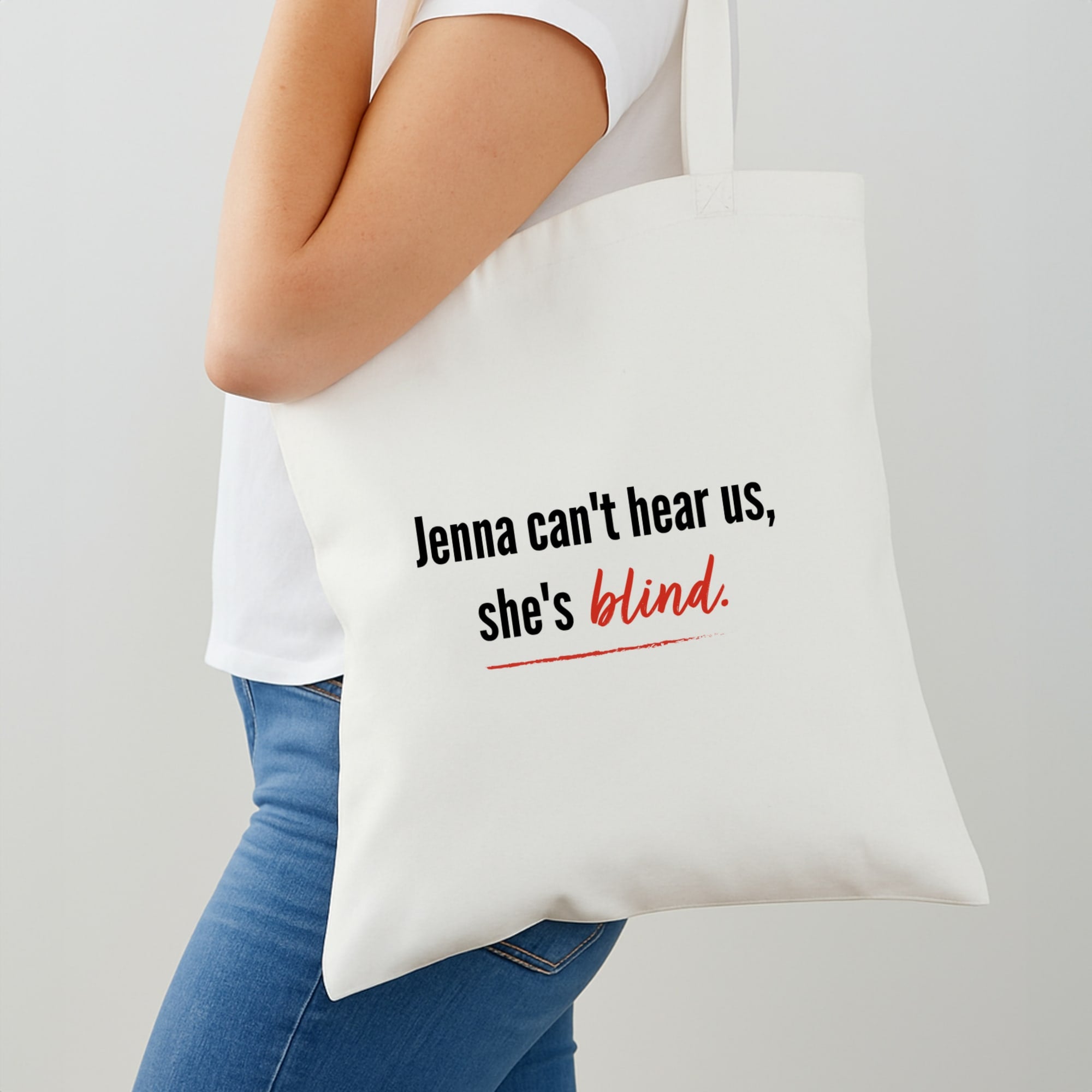 Jenna Can't Hear Us, She's Blind - PLL Shoulder Bag