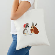Christmas Lady Tote Bag 2