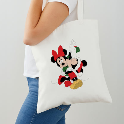 Mistletoe Fairytale Mice - Christmas Shoulder Bag