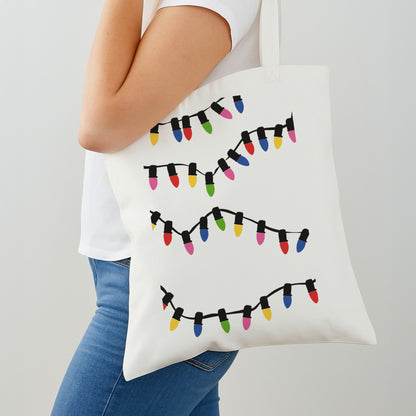 Pink Lights - Christmas Patterns Shoulder Bag