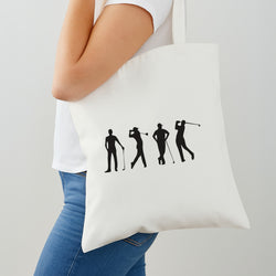 Golf Silhouettes Shoulder Bag