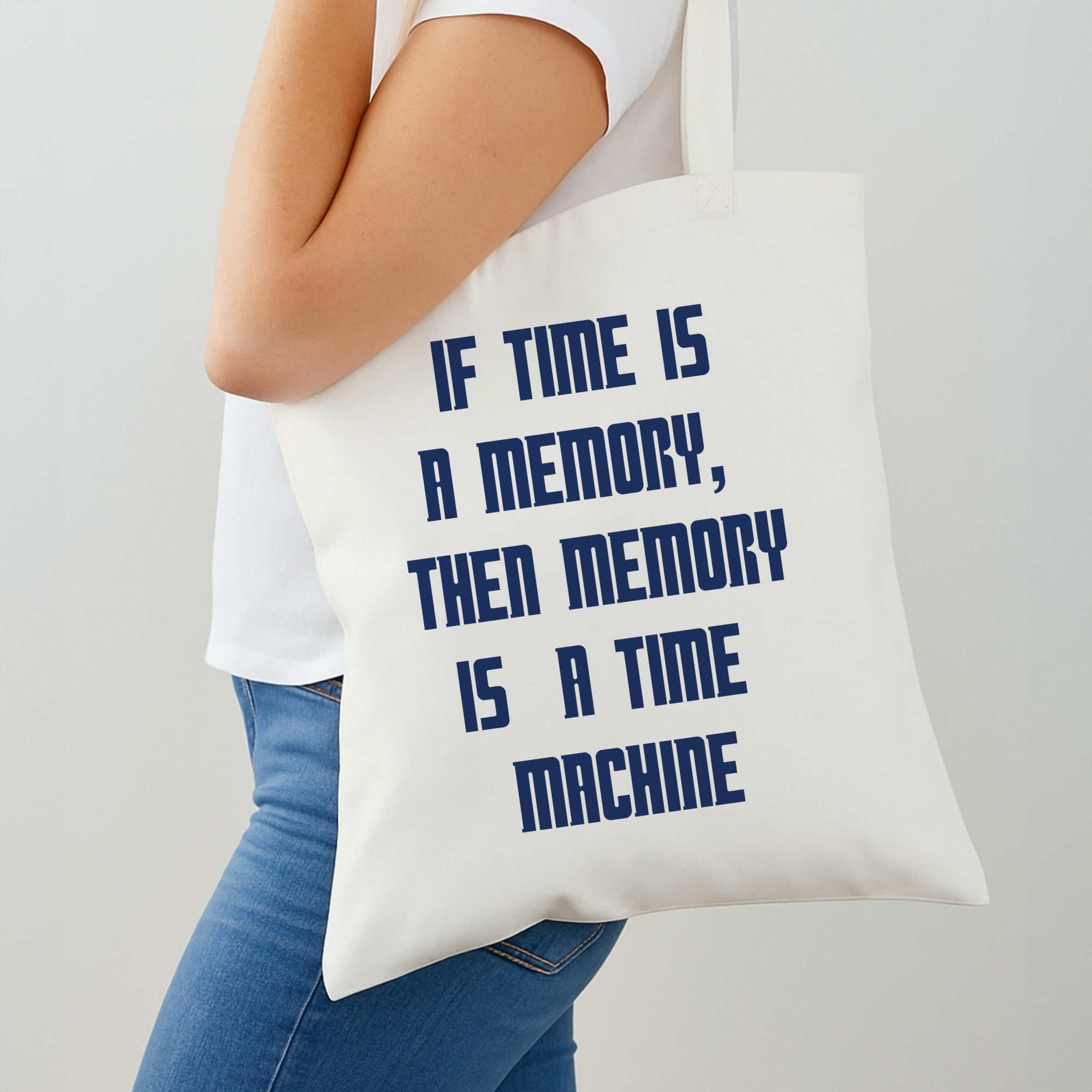 If Time Is A Memory - Doctor Who Shoulder Bag
