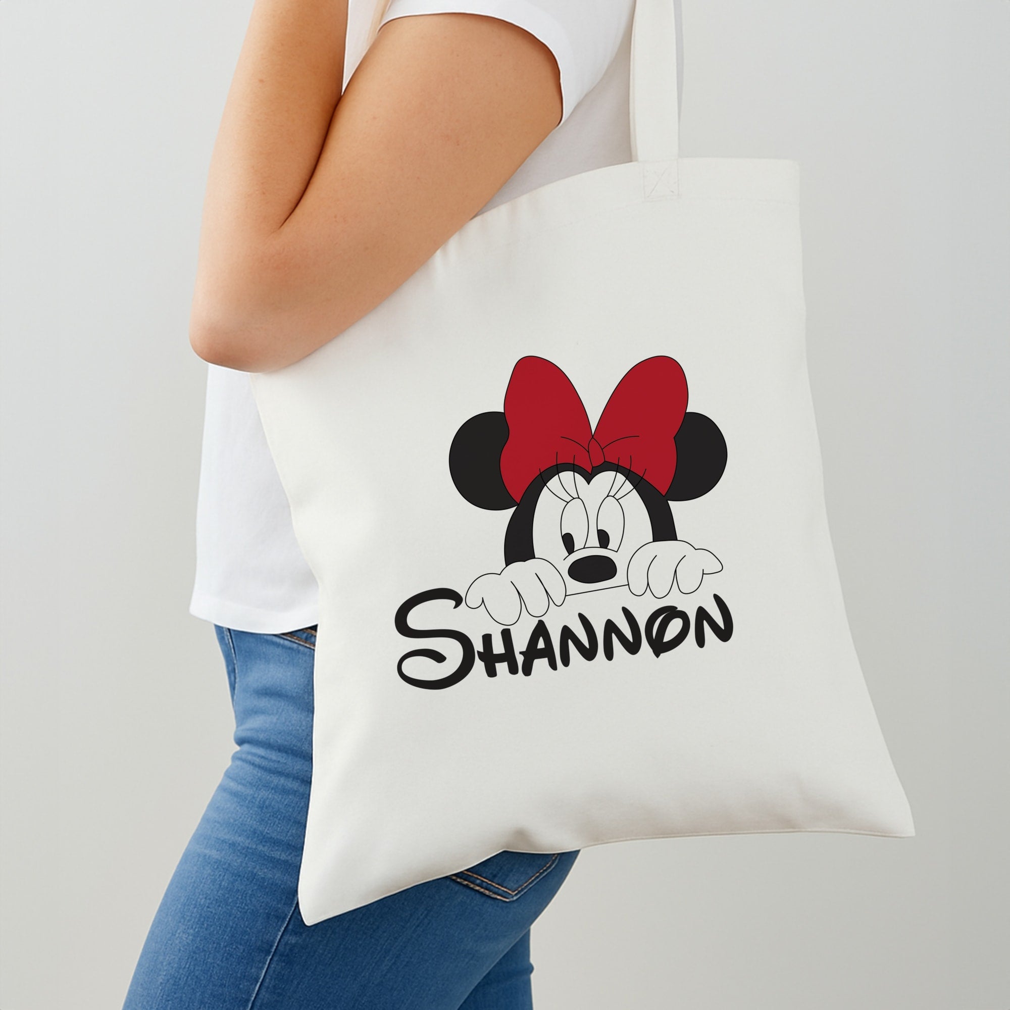 Minnie Mouse - Personalised Fairytale Shoulder Bag