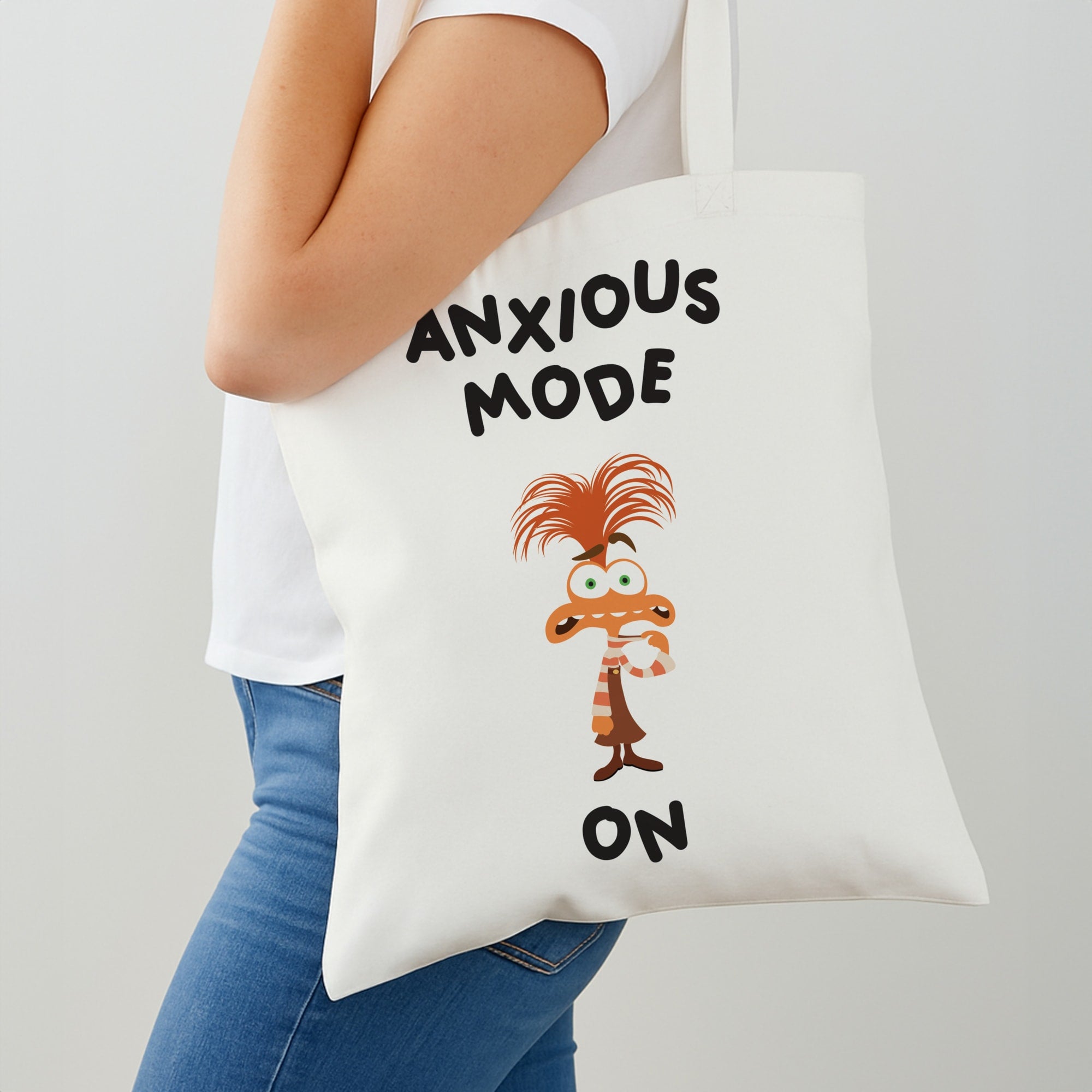 Anxious Mode On - Inside Out Shoulder Bag