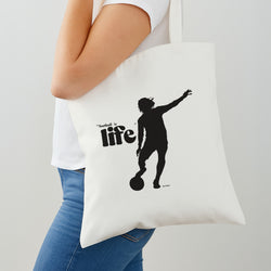 Football Is Life Tote Bag