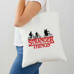 Stranger Cycling Logo Tote Bag