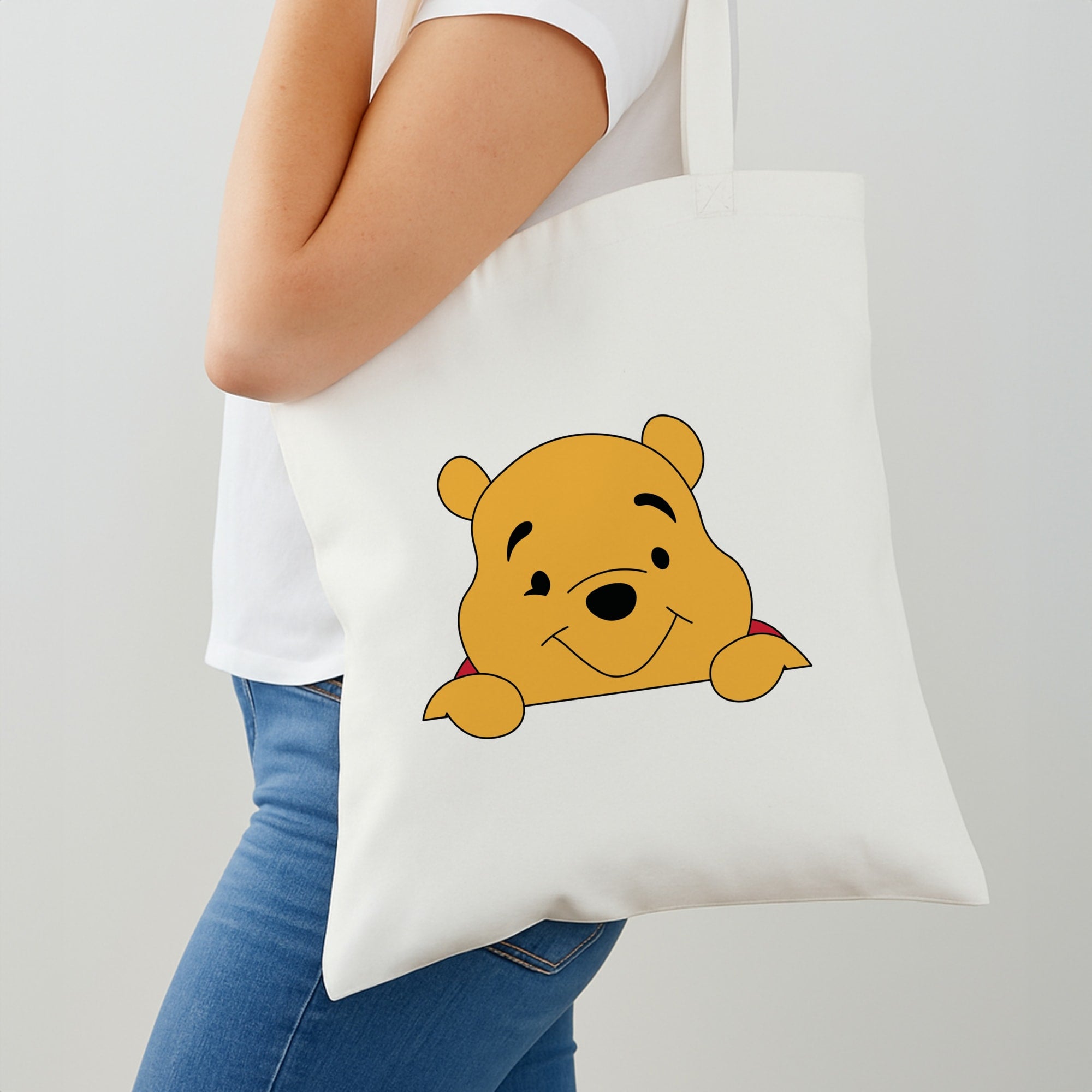 Cute Bear Leaning Shoulder Bag