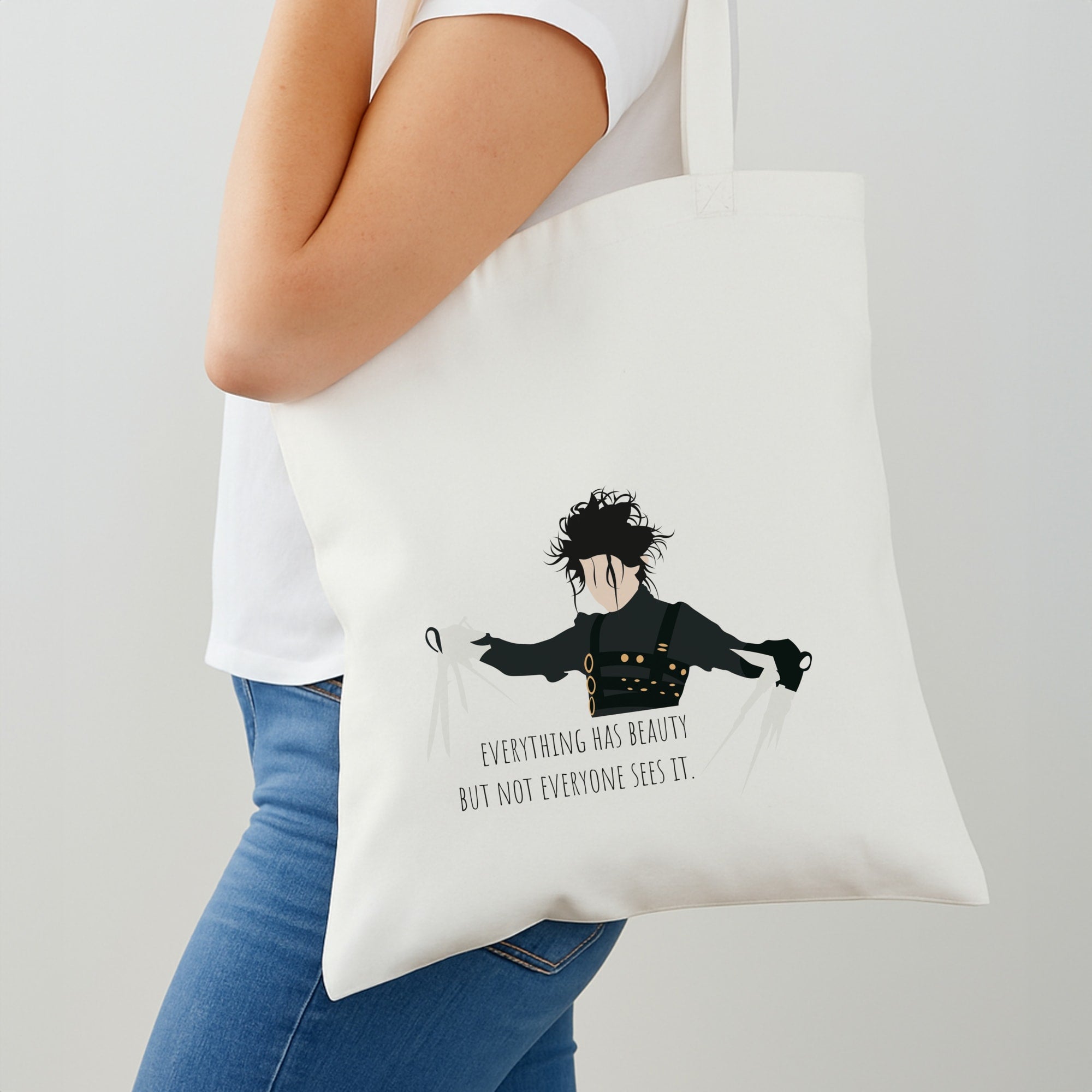 Everything Has Beauty - Scissorhands Shoulder Bag