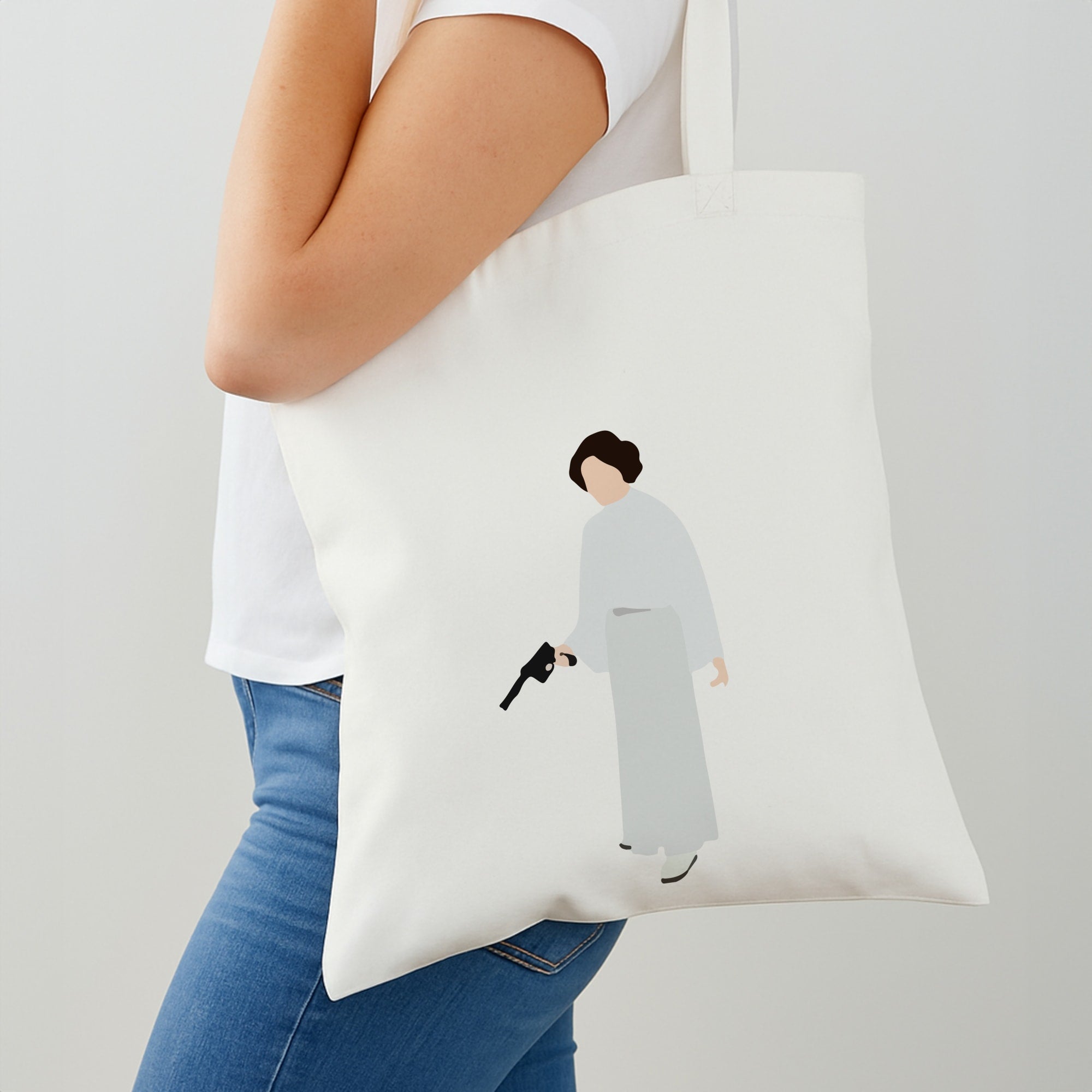 Leia Faceless With Gun Shoulder Bag