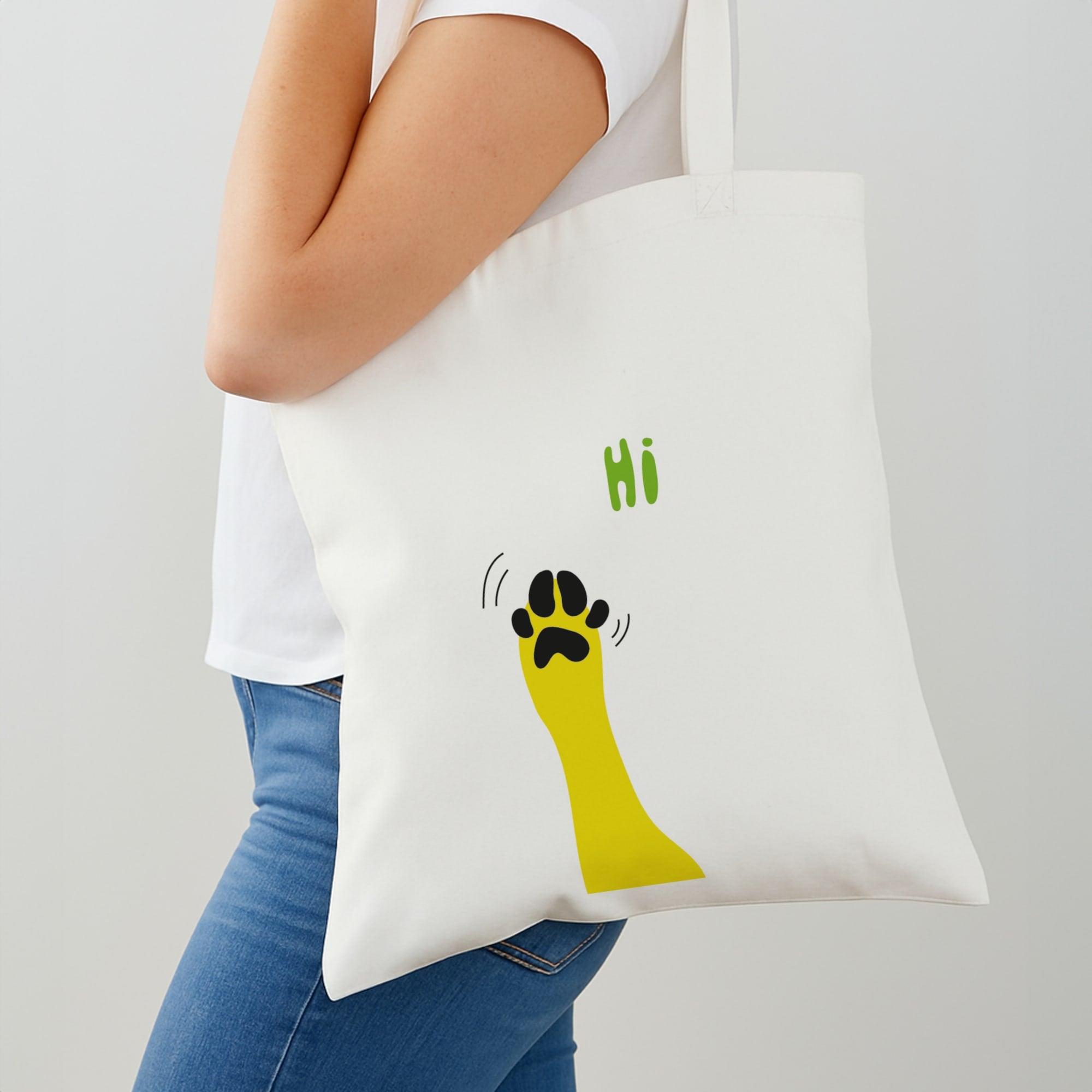 Hi - Dog Patterns Shoulder Bag