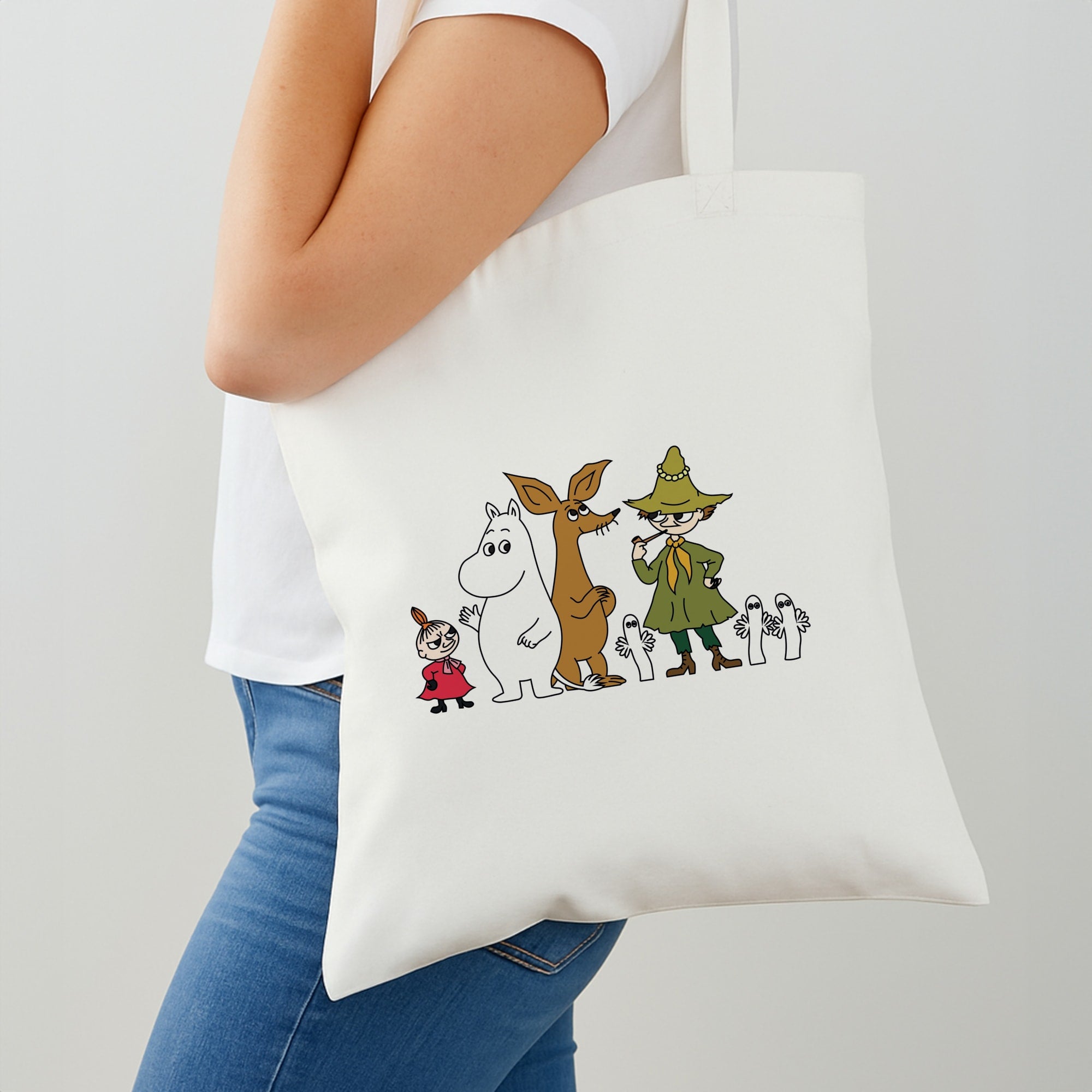 Moom Characters Tote Bag