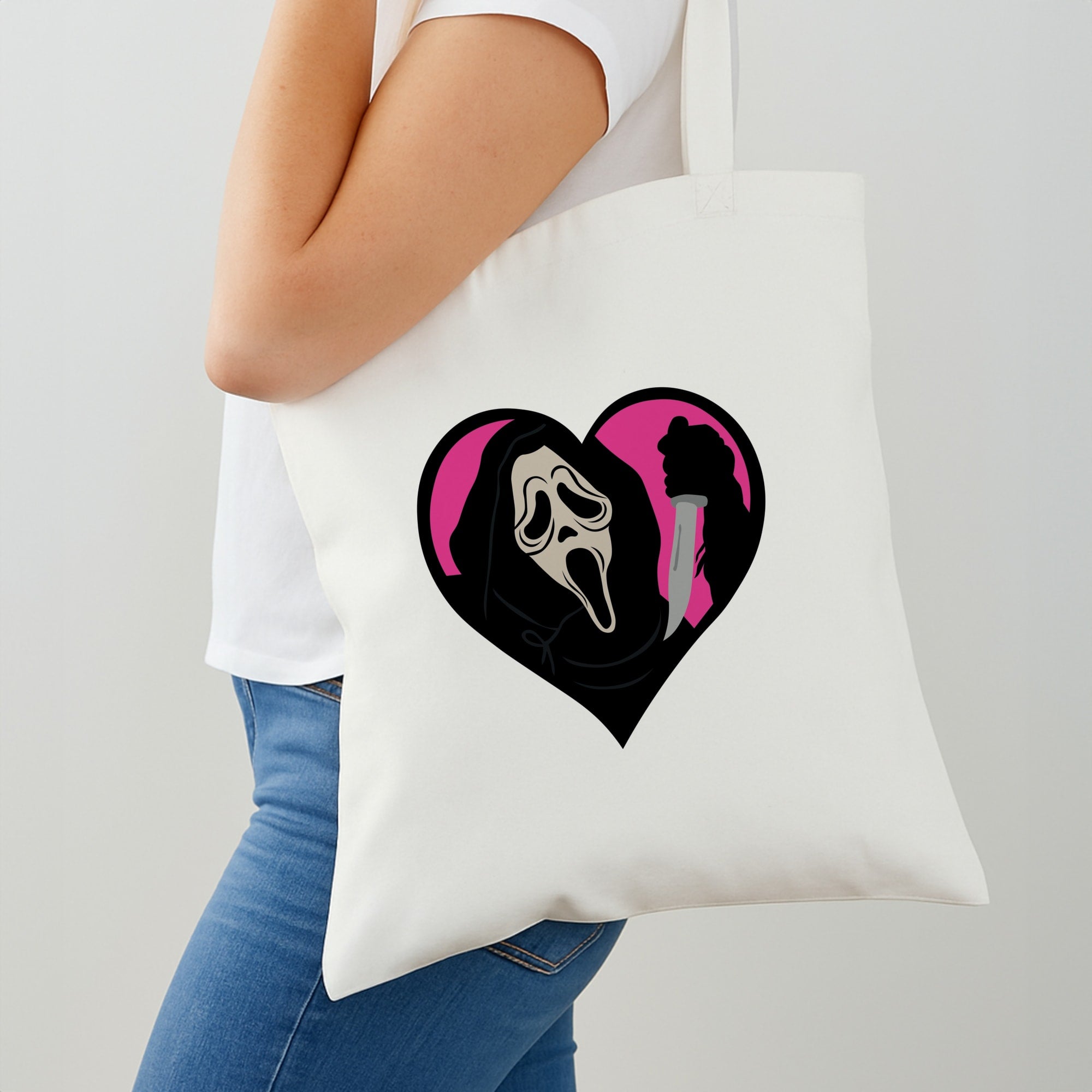 Heart face - Halloween Shoulder Bag