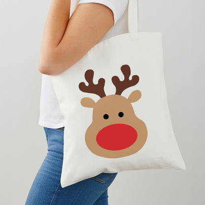 Rudolph Face - Christmas Shoulder Bag