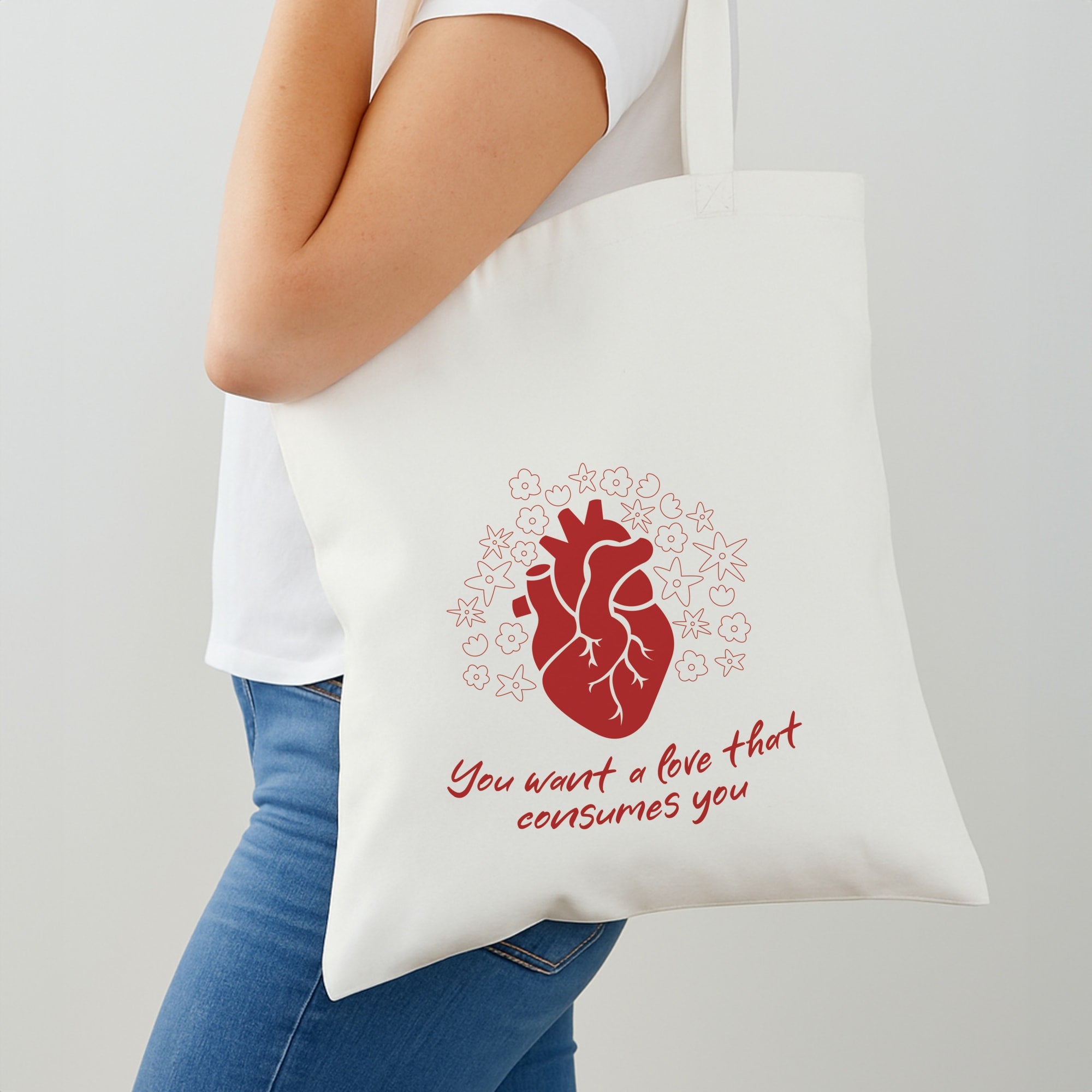 You Want A Love That Consumes You - VD Shoulder Bag