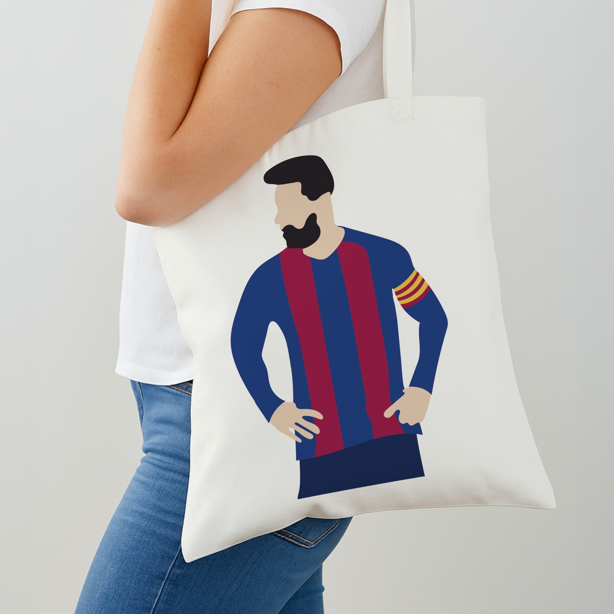 Messi Barca Tote Bag