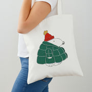 Puffer Coat Tote Bag 2