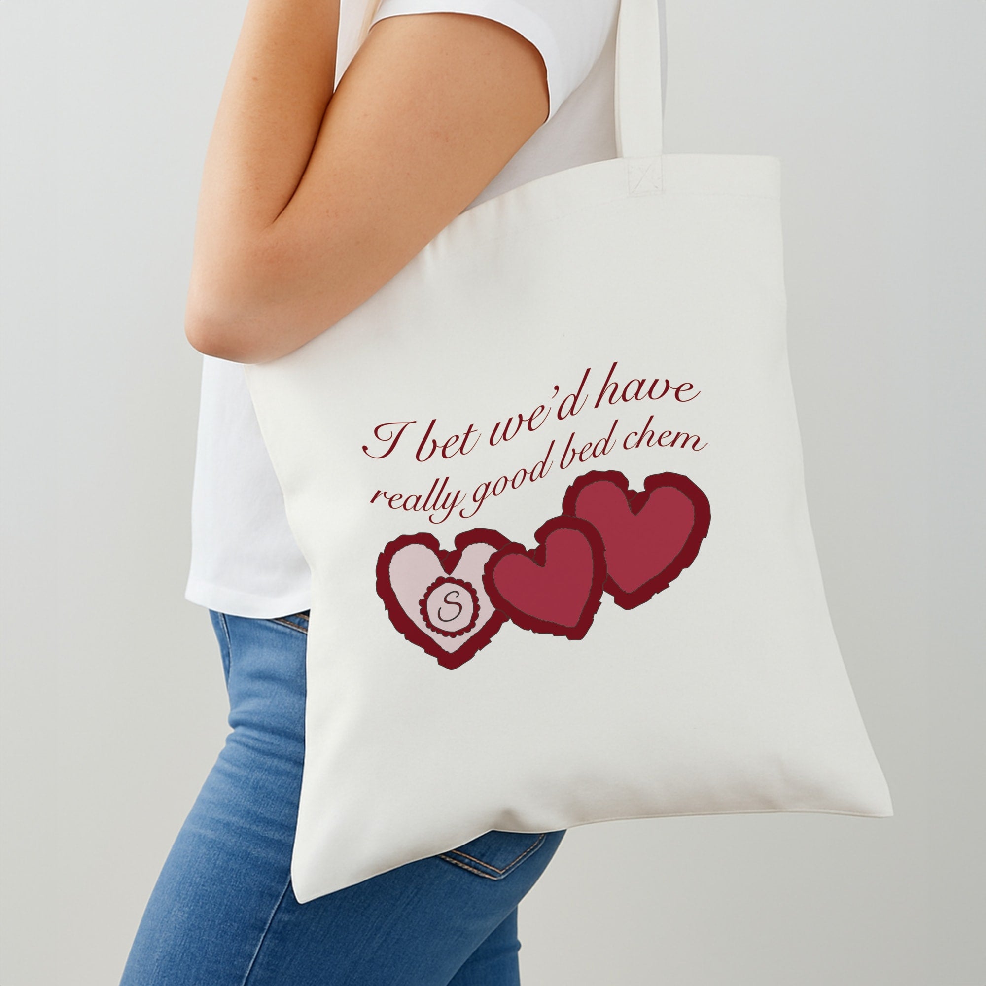 I Bet We'd Have Good Bed Chem Shoulder Bag