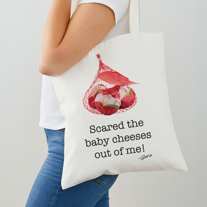 Scared The Baby Cheeses Out Of Me Shoulder Bag