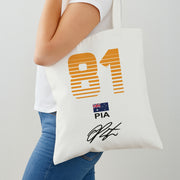 Piastri - F1 Tote Bag 2