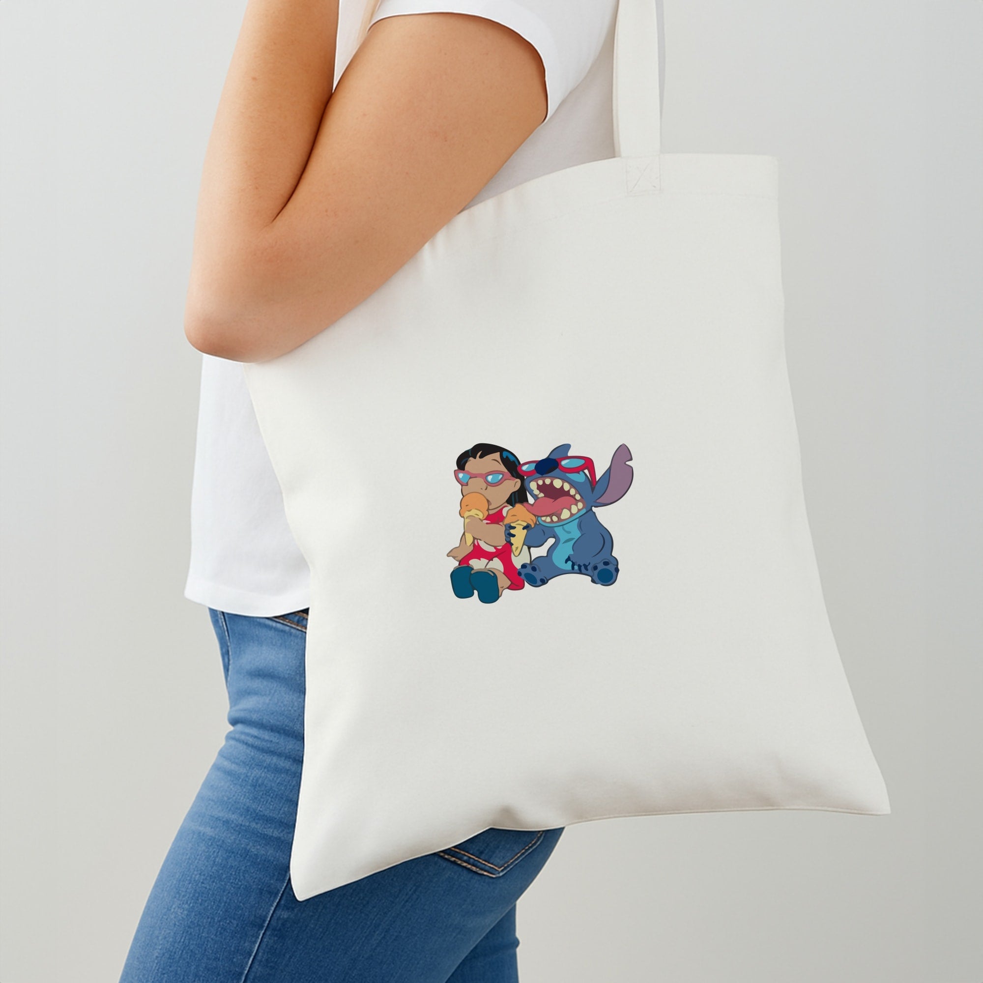 Ice Cream Alien Blue Shoulder Bag