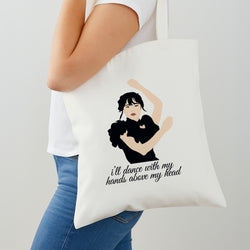 I'll Dance With My Hands Above My Head Wednesday Shoulder Bag