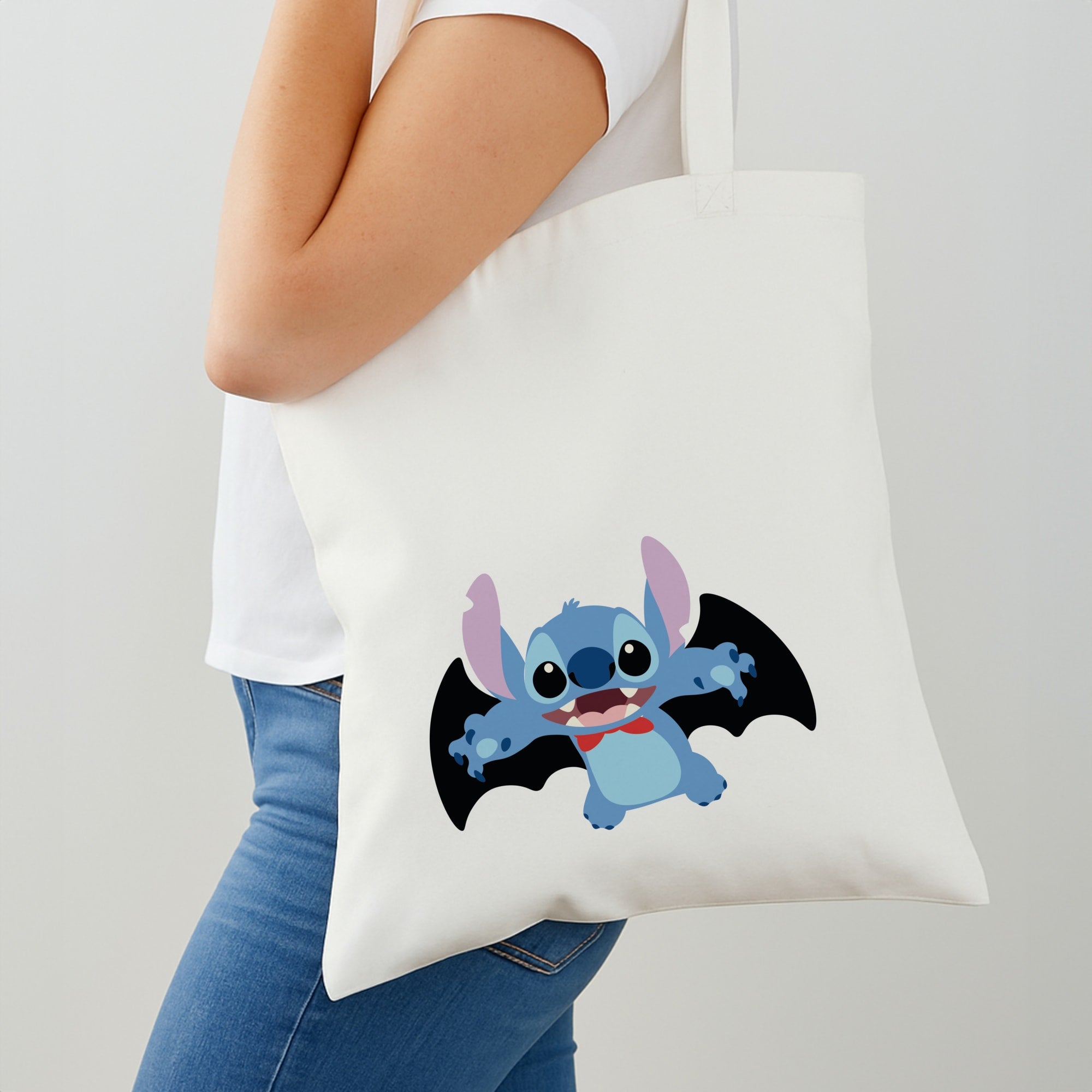 Vampire Alien Blue Halloween Shoulder Bag