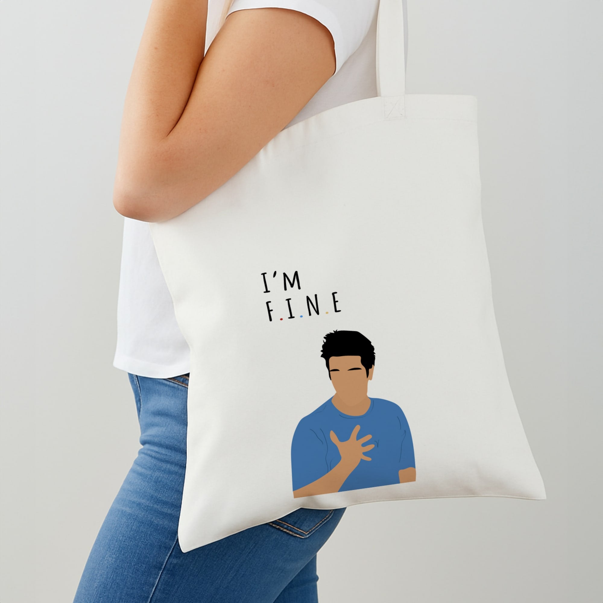 I'm Fine Shoulder Bag