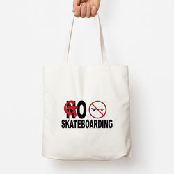 Go Skateboarding - Skate Aesthetic  Tote Bag