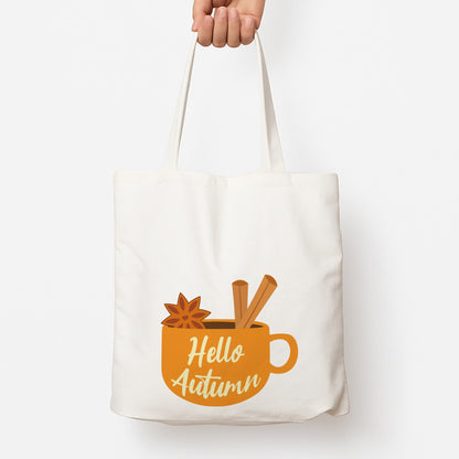 Hello Autumn Tote Bag