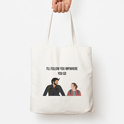 I'll Follow You Anywhere Ellie And Joel Tote Bag