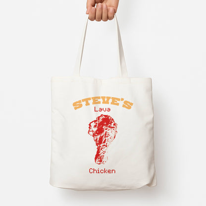 Steve's Lava Chicken Tote Bag