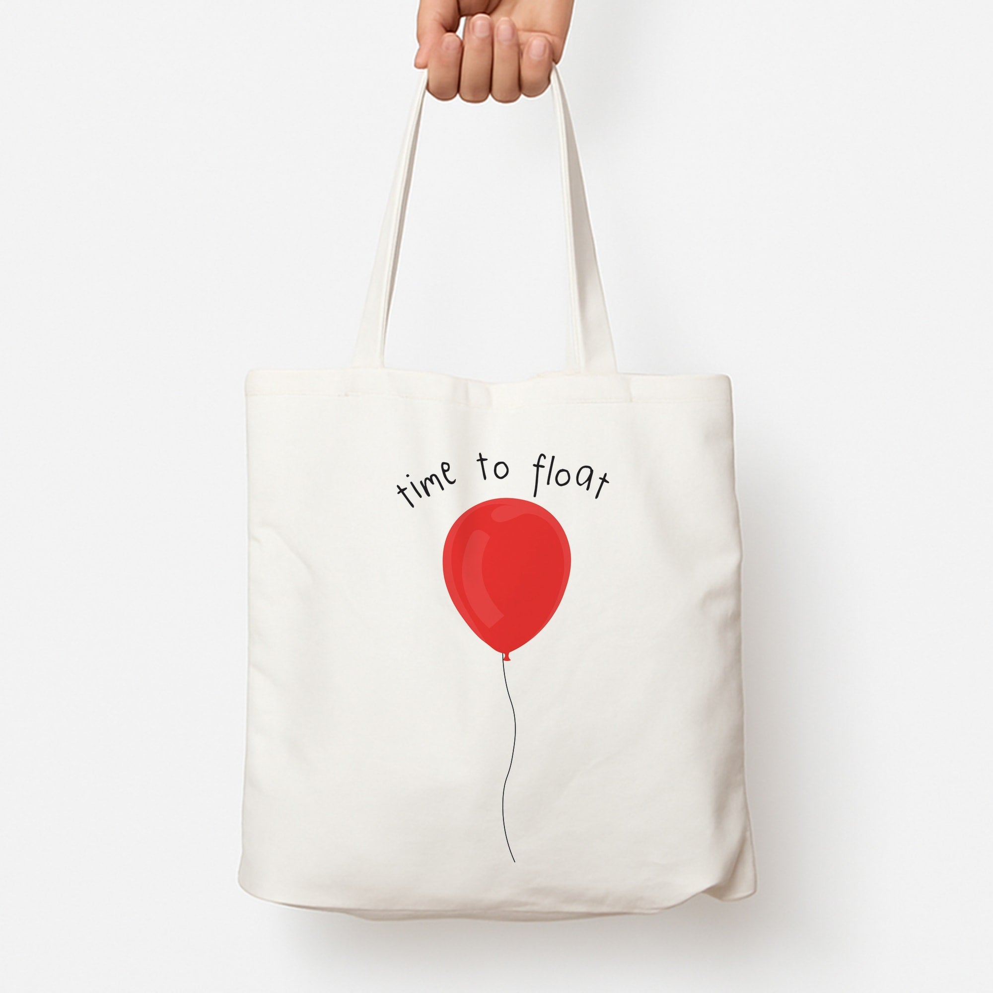 Time To Float - Clown Tote Bag