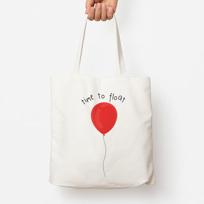 Time To Float - Clown Tote Bag