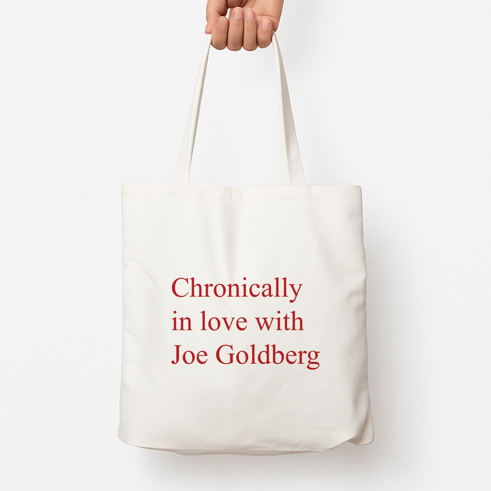 Chronically In Love With Joe Tote Bag