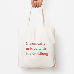 Chronically In Love With Joe Tote Bag