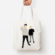 Sam And ColbyTote Bags
