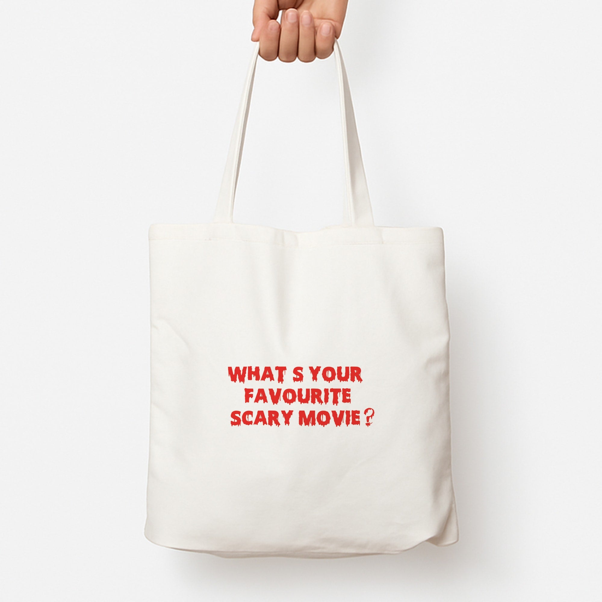What's Your Favourite Scary Movie - Scream Tote Bag