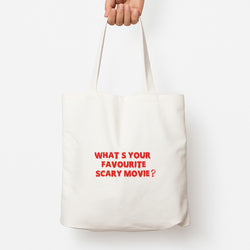 What's Your Favourite Scary Movie - Scream Tote Bag