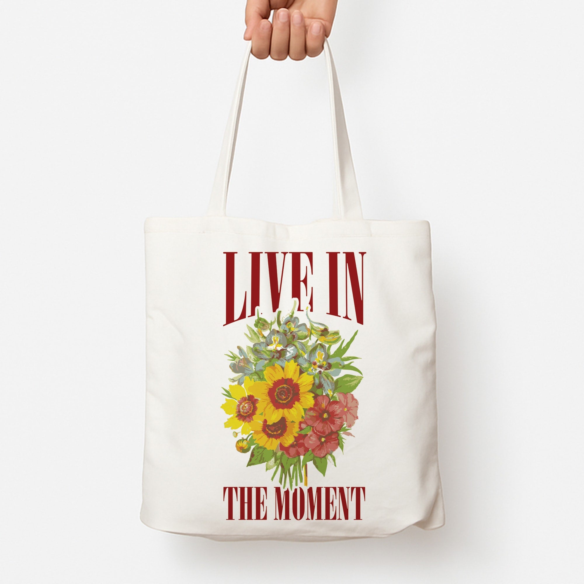 Live In The Moment  Tote Bag