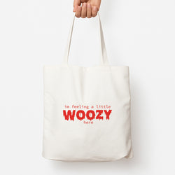 Im Feeling A Little Woozy Here - Scream Tote Bag