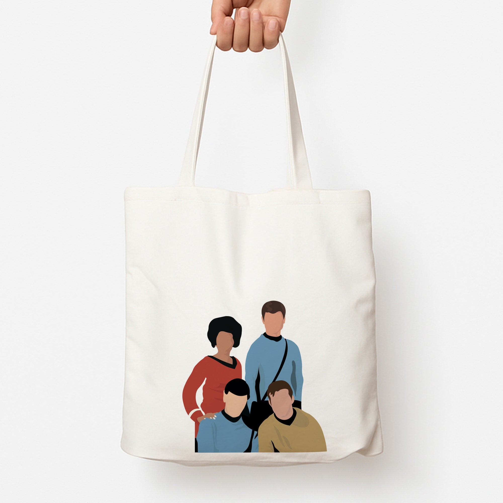 Characters Tote Bag