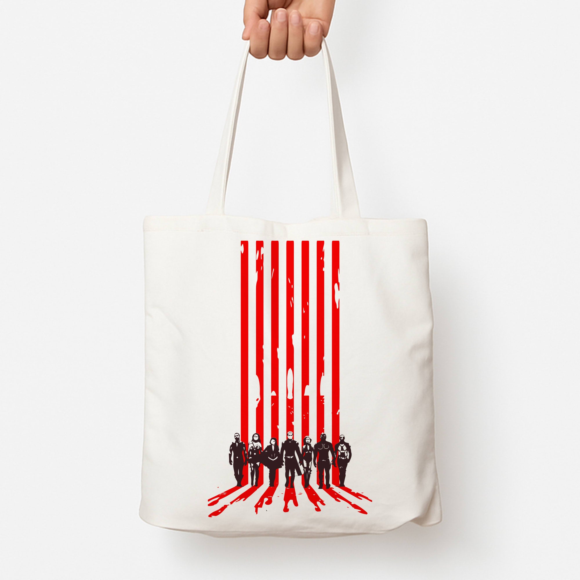 The Seven Silhouettes Tote Bag