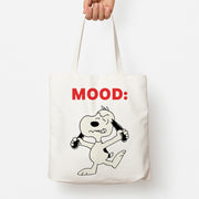 Mood Cartoon Beagle  Tote Bag 1